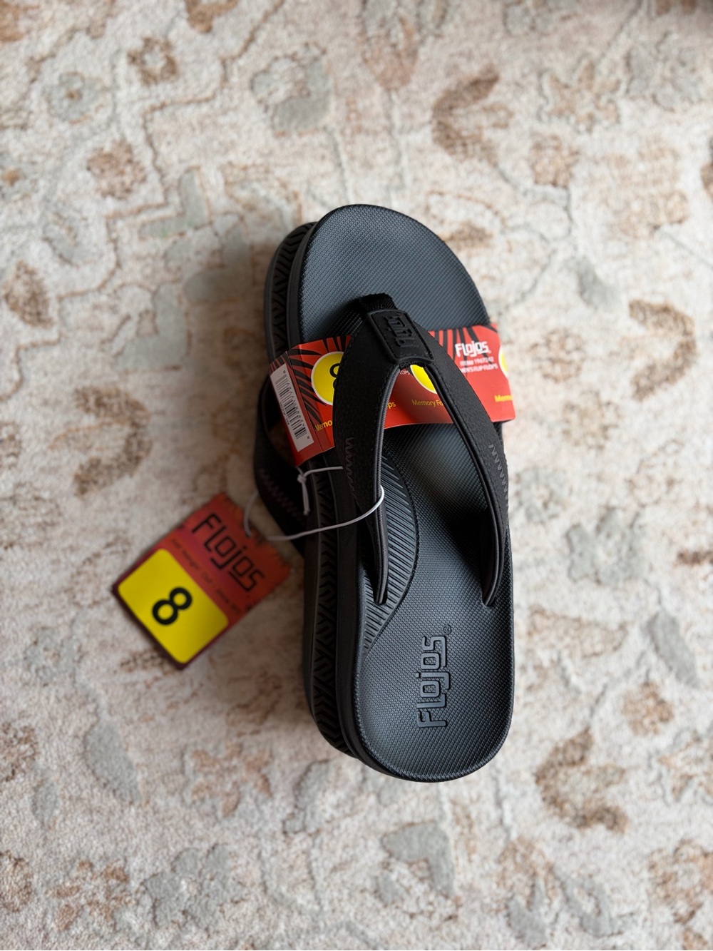 NWT! Flojos Memory Foam Sandals